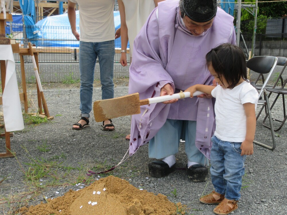 地鎮祭です