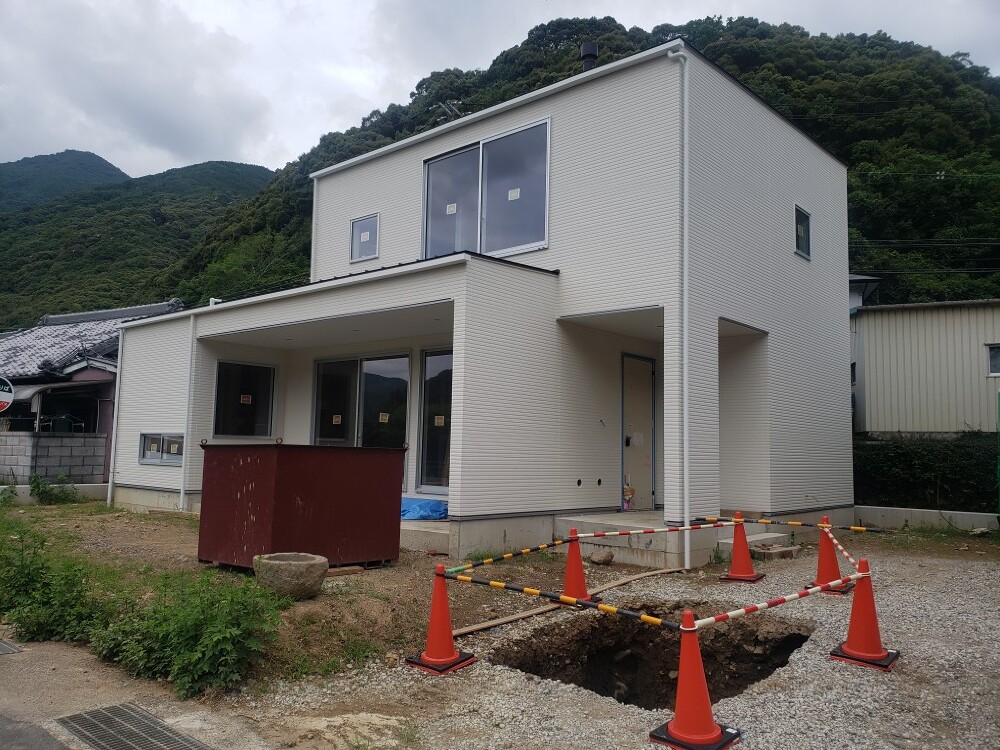 足場が取れました